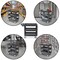 Dryser Utility Cart with Wheels, 40" x 17" Heavy Duty 550 lb. Capacity with Shelves - 3 Tier Rolling Cart with Four 5" Swivel Casters for Warehouse, Garage, Cleaning